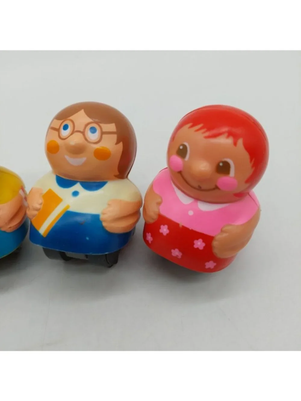 Mattel Preschool Rockie Rollies 4 People 1978 Boys Girls READ